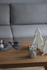 Zestaw dwóch filcowych choinek - obrazek 2