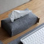 Filcowe etui na prostokątne pudełko chusteczek higienicznych