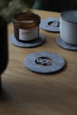 Podkładka filcowa w kształcie koła z paragrafem - obrazek 5