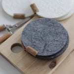 Podkładka filcowa z listkiem