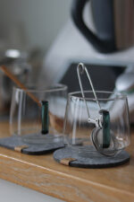 Podkładka filcowa w kształcie koła z serduszkiem dla WOŚP - obrazek 3