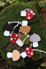 Filcowa zawieszka - czerwony muchomor - obrazek 10