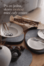 Filcowa podkładka o nieregularnym kształcie kamienia - obrazek 2