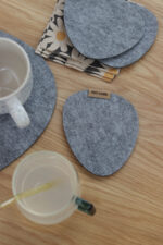 Filcowa podkładka o nieregularnym kształcie kamienia - obrazek 13