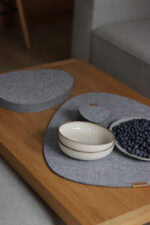 Filcowa serweta o nieregularnym kształcie kamienia 55x70cm - obrazek 14